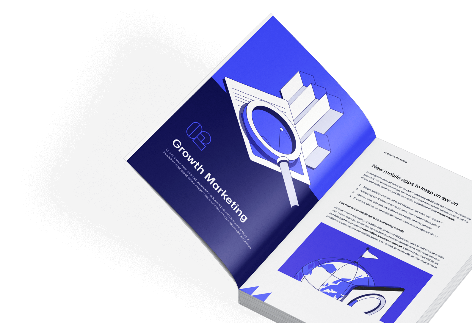Growth Marketing Book Image Right - Reader X Webflow Template